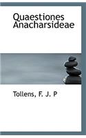 Quaestiones Anacharsideae: (English)