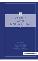Values and Knowledge