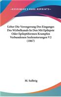 Ueber Die Verengerung Des Einganges Des Wirbelkanals in Den Mit Epilepsie Oder Epileptiformen Krampfen Verbundenen Seelenstorungen V2 (1867)