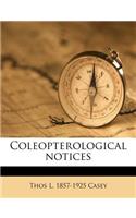 Coleopterological Notices