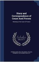 Diary and Correspondence of Count Axel Fersen
