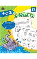 1-2-3 Learn Ages 3-4
