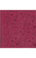 NIV Journalling Plum Soft-tone Bible with Clasp