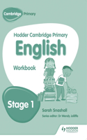 Hodder Cambridge Primary English: Work Book Stage 1