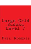 Large Grid Sudoku Level 7: Moderate to Intermediate Sudoku Puzzles