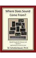 Where Does Sound Come From? Data & Graphs for Science Lab