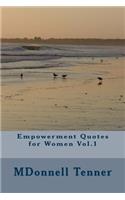 Empowerment Quotes for Women Vol.1