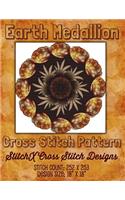 Earth Medallion Cross Stitch Pattern
