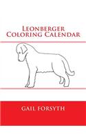 Leonberger Coloring Calendar