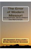 Error of Modern Missouri