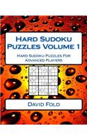 Hard Sudoku Puzzles Volume 1