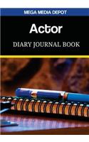 Actor Diary Journal Book