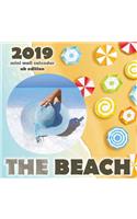The Beach 2019 Mini Wall Calendar (UK Edition)