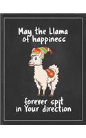 May The Llama of Happiness Forever Spit in Your Direction