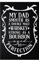 My Dad Smooth As A Double Malt Whiskey Strong As A Bourbon To Perfection