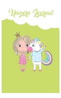 Unicorn Journal: Unicorn Is Real Dream Come True Cute Notebook For Girls Journal and Drawing Notebook Diary for Girls and Kids 6in x 9in x 120 Pages of Magical Unico