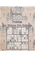 1000 Mixed Sudoku Puzzles for Future Pro Solvers: also perfect as a Gift for Adults, Grandparents and Seniors - Puzzle Book - incl. Solutions