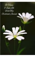 Be Happy & Enjoy Life With This Gratitude Journal