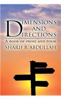 Dimensions and Directions