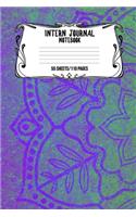 Intern Journal Notebook 55 Sheets/110 Pages