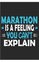 Marathon Is A Feeling You Can't Explain