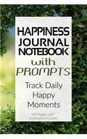 Happiness Journal Notebook With Prompts