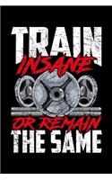 Train Insane Or Remain The Same