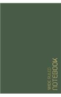 Wide Ruled Notebook
