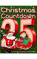 Christmas Countdown - 41 Grayscale Coloring Pages