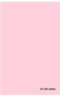 Dot Grid Journal: Pastel Pink Dotted Petite Notebook
