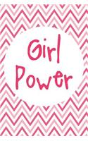 Girl Power: Blank Lined Notebook Journal Diary Composition Notepad 120 Pages 6x9" Paperback (Female Empowerment)