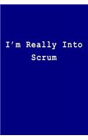 I'm Really Into Scrum: Blank Lined Journal