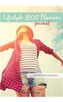 Lifestyle Blog Planner Journal - Lifestyle Blogging Content Planner