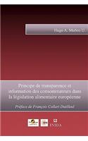 Principe de transparence et information des consommateurs dans la législation alimentaire européenne