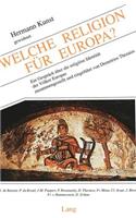 Welche Religion Fuer Europa?
