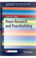 Peace Research and Peacebuilding