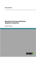 Mountain Farming and Policies