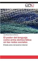 Poder del Lenguaje Como Arma Democratica En Las Redes Sociales