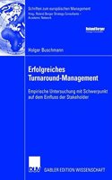 Erfolgreiches Turnaround-Management