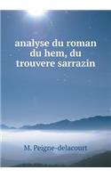 analyse du roman du hem, du trouvere sarrazin