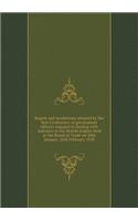 Report and resolutions adopted by the first Conference of government officers engaged in dealing with statistics in the British Empire held at the Board of Trade on 20th January-26th February 1920: (English)