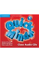 Quick Minds Level 1 Class Audio CDs (4) Spanish Edition