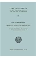 Property in Social Continuity