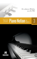 Klavier lernen mit System Piano Notion Buch Drei