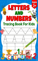 Letters and Numbers Tracing Book for Kids