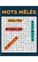 Mots Meles Adultes 40 Grilles 800 Mots