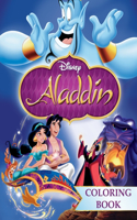 Aladdin Coloring Book: Great 50 Illustrations for Kids (2020)