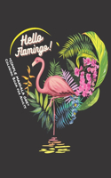 Hello Flamingo: "SIMPLE MANDALA ONE" Coloring Book for Adults, Large Print, Ability to Relax, Brain Experiences Relief, Lower Stress Level, Negative Thoughts Expell