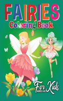 Fairies Coloring Book for Kids Ages 4-8