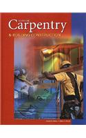 Carpentry & Building Construction, Student Text